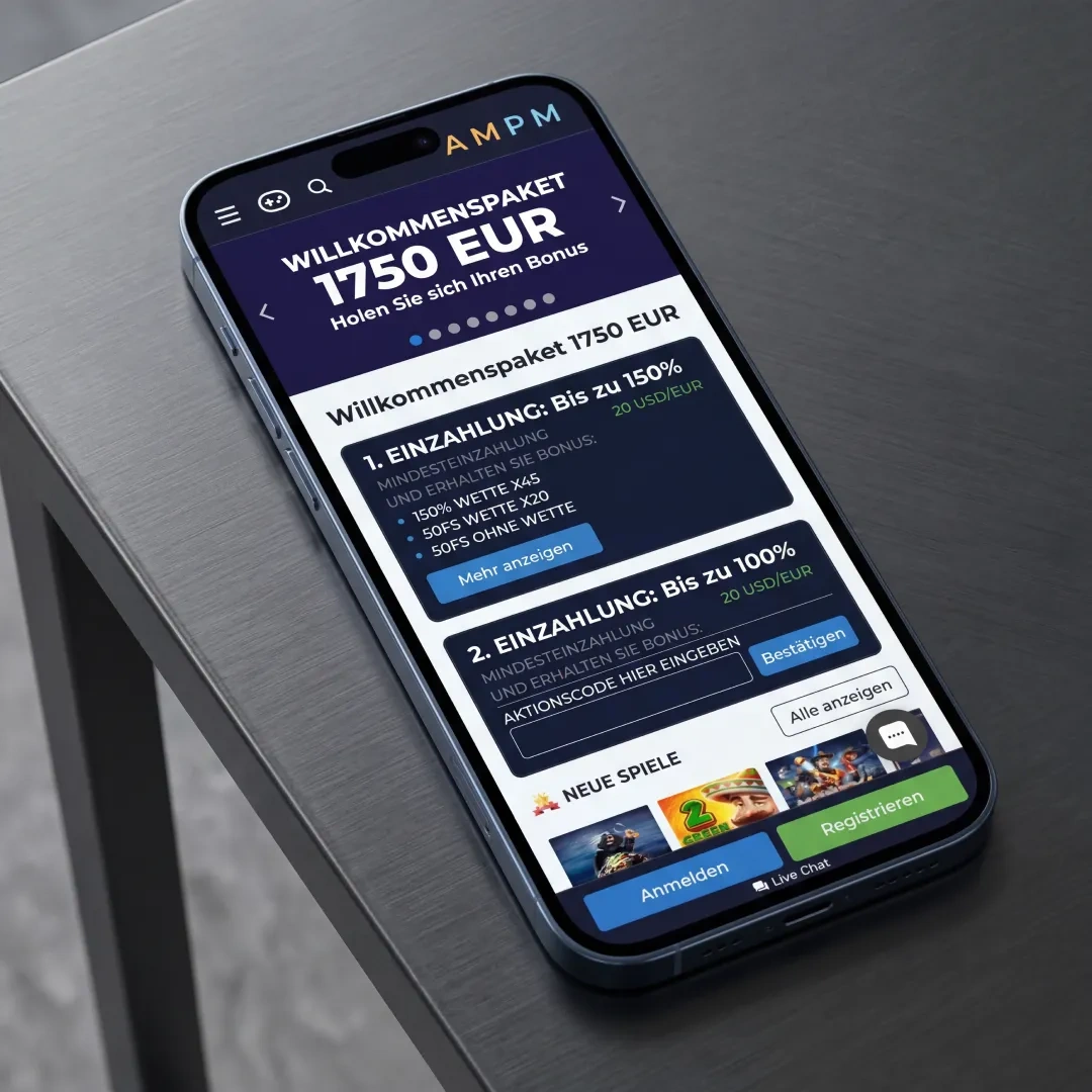 AMPM Casino Bonus Code